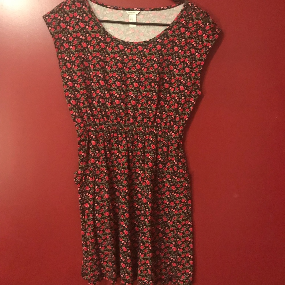 Floral mini dress
